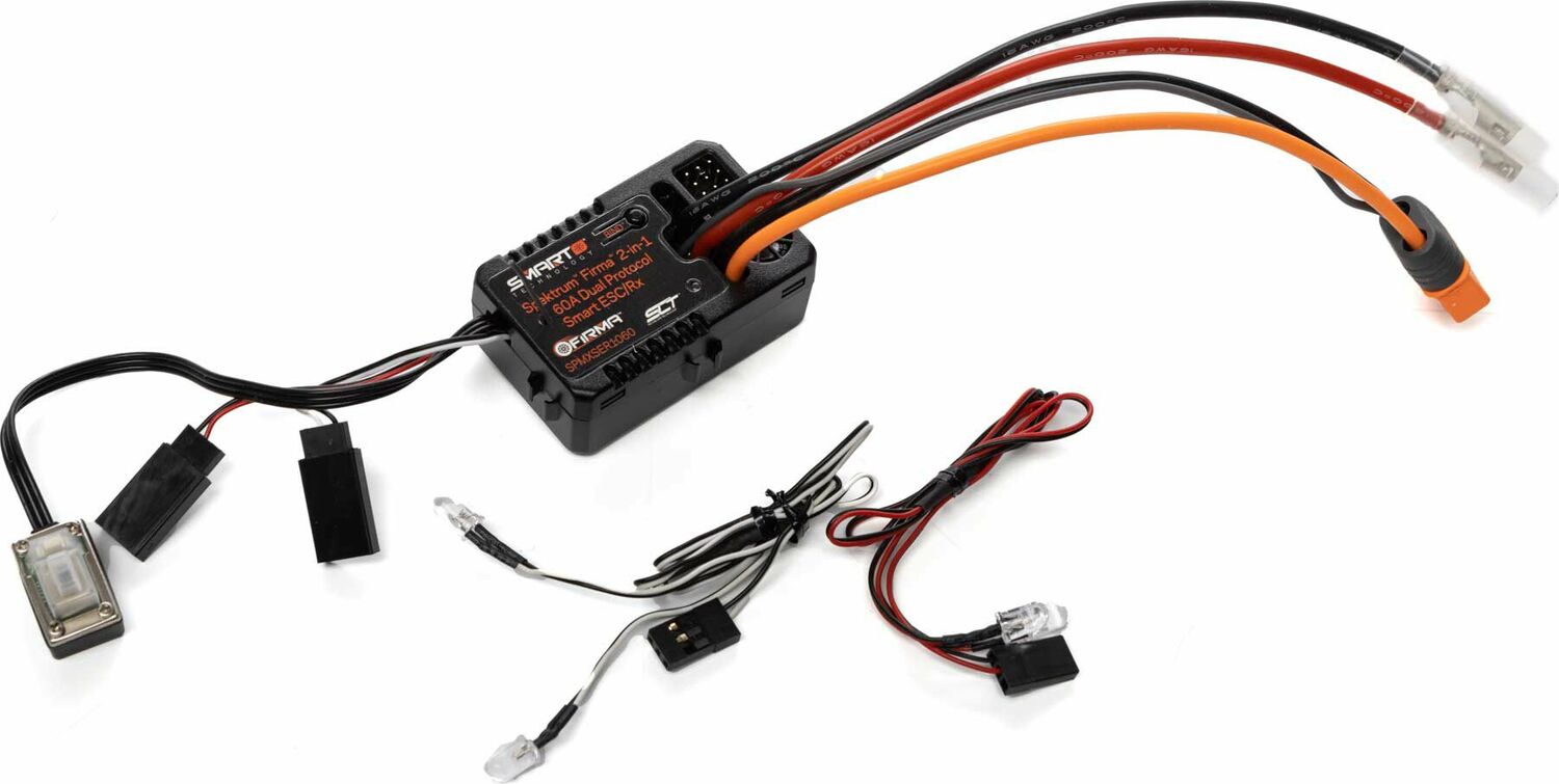 Firma 60A Smart Dual Protocol 2-in-1 ESC and Receiver