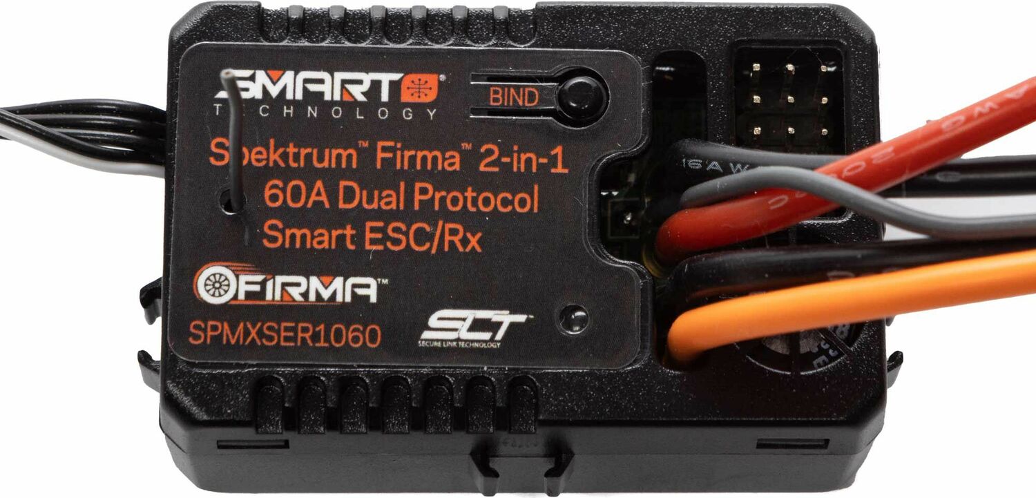 Firma 60A Smart Dual Protocol 2-in-1 ESC and Receiver