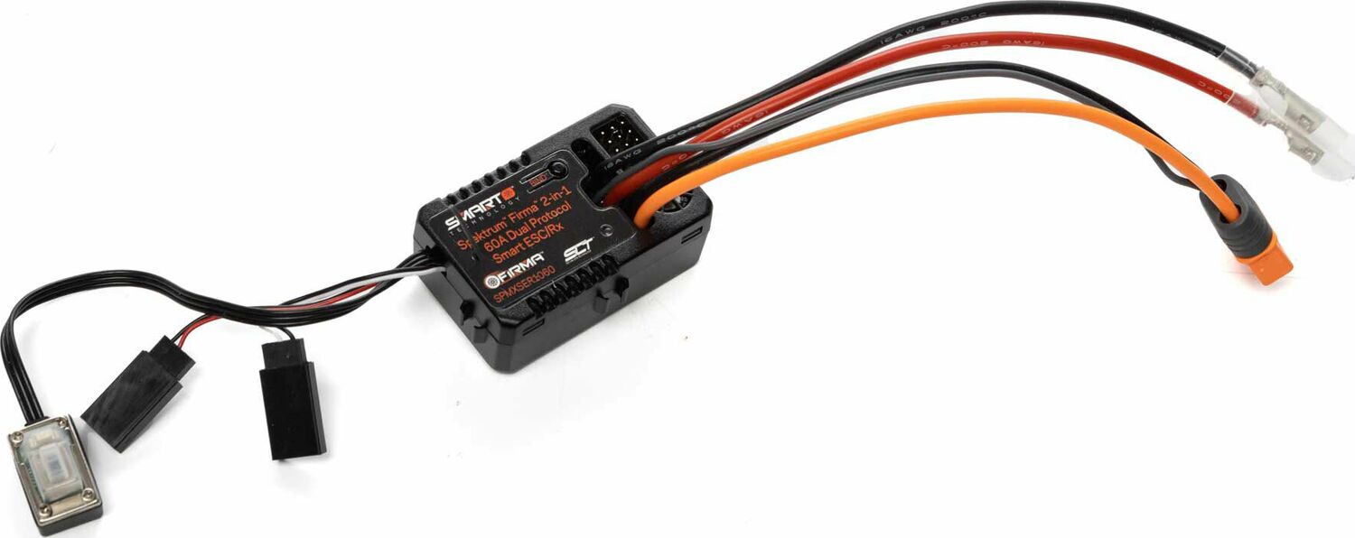 Firma 60A Smart Dual Protocol 2-in-1 ESC and Receiver