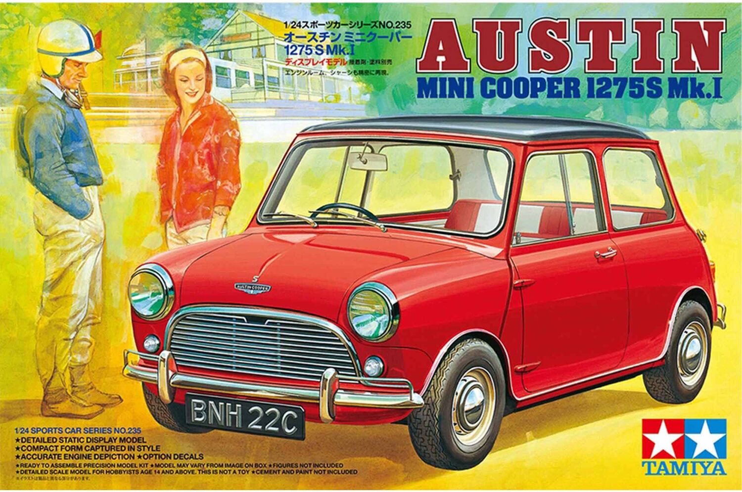 1/24 Austin Mini Cooper 1275S Mk.I Model Kit