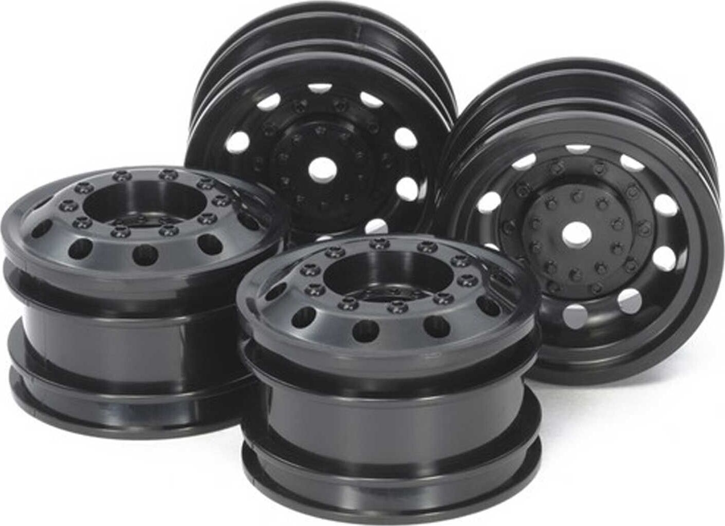1/10 TT-01, TT-01E, TT-02, Front/Rear Wheels (4)