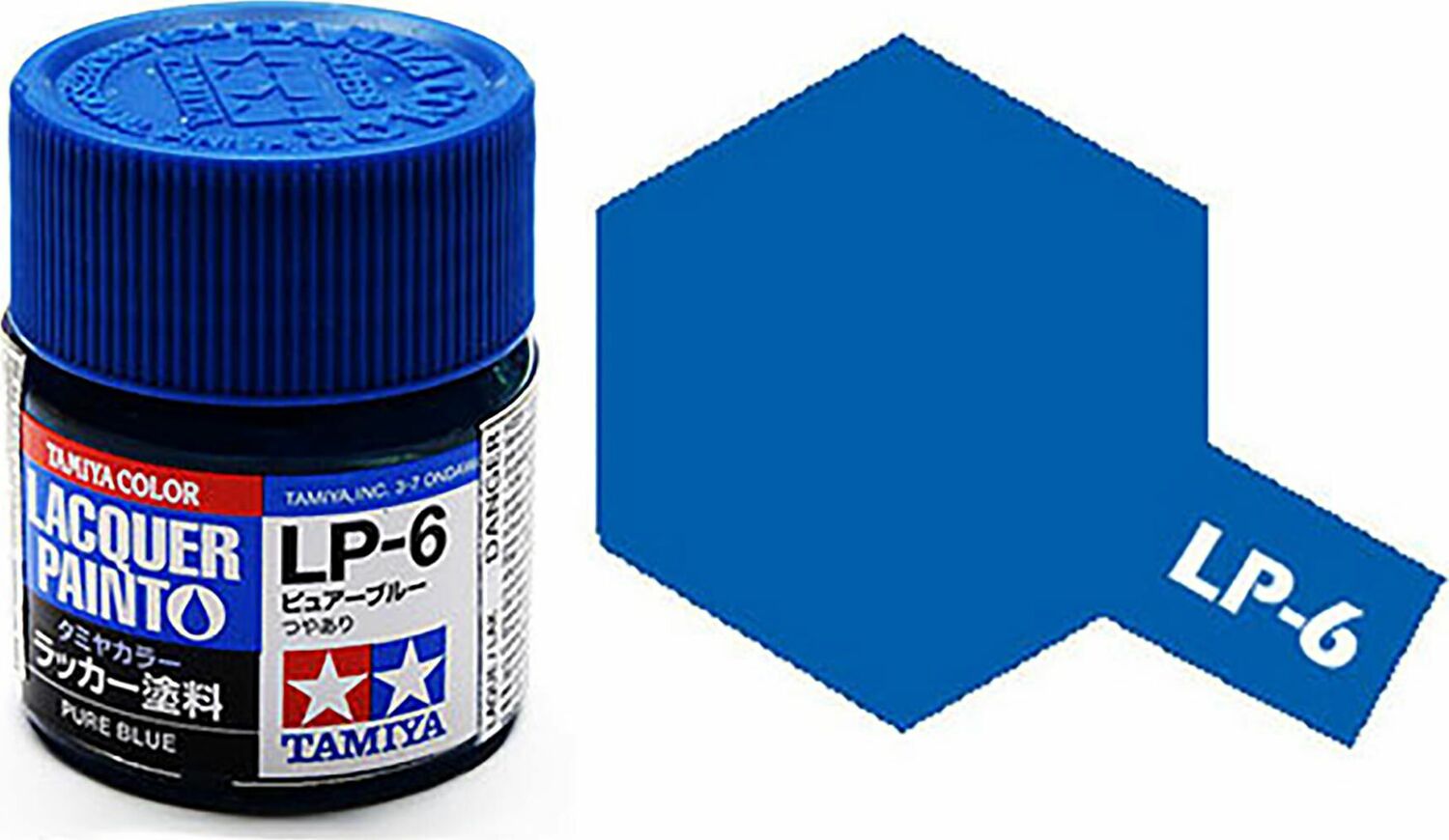 Lacquer Paint, LP-6 Pure Blue, 10 mL