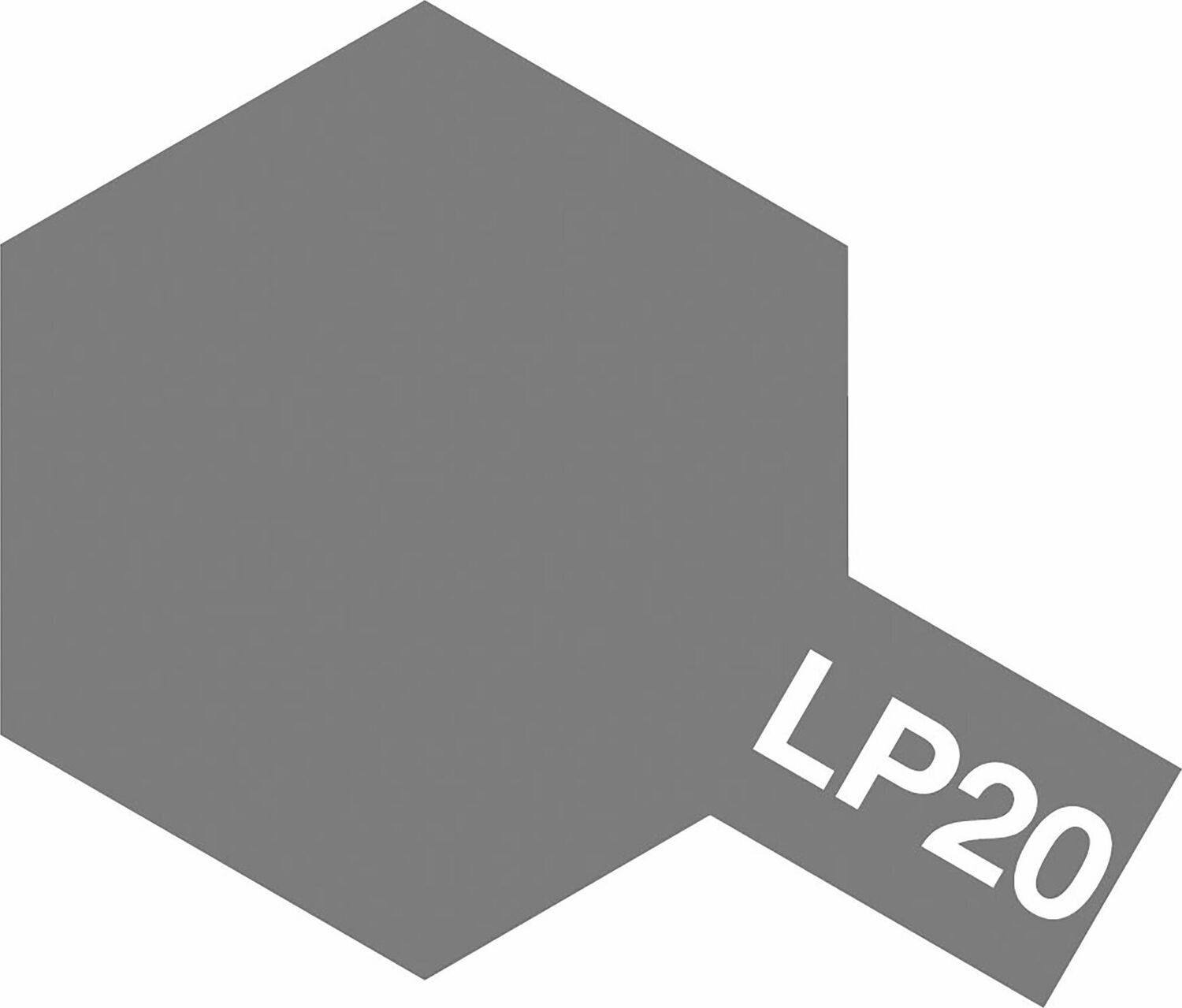 Lacquer Paint, LP-20 Light Gun Metal, 10 mL