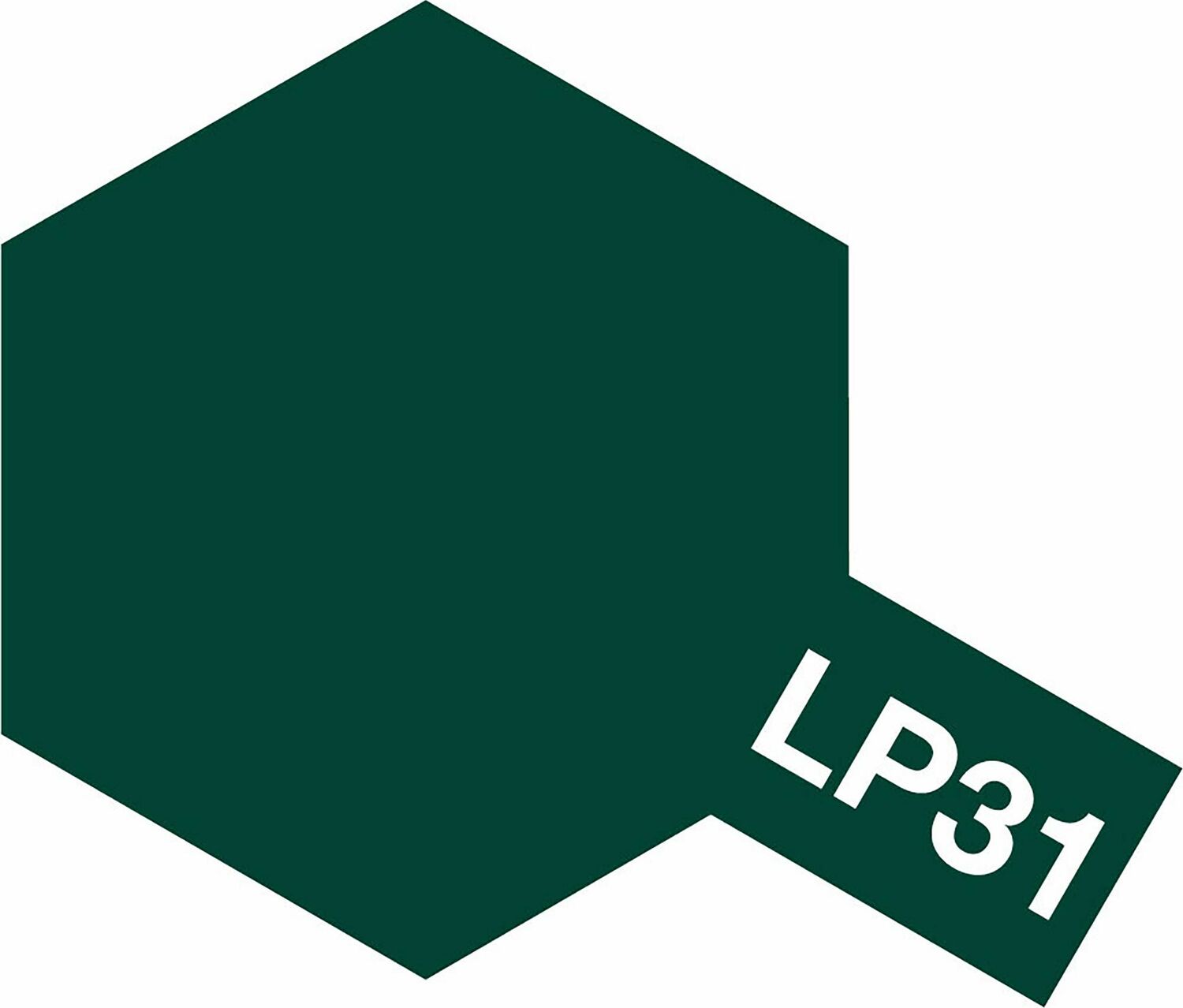 Lacquer Paint, LP-31 Dark Green 2 (IJN), 10 mL