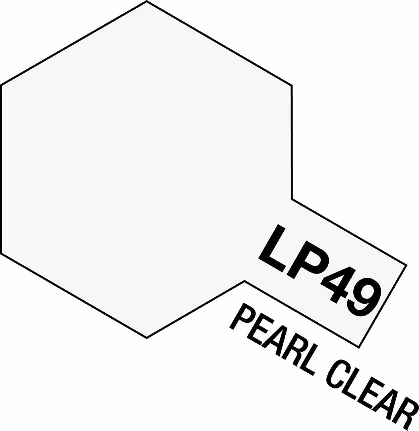 Lacquer Paint, LP-49 Pearl Clear, 10 mL