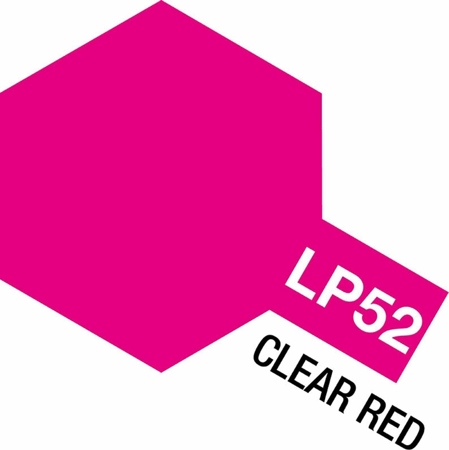 Lacquer Paint, LP-52 Clear Red, 10 mL