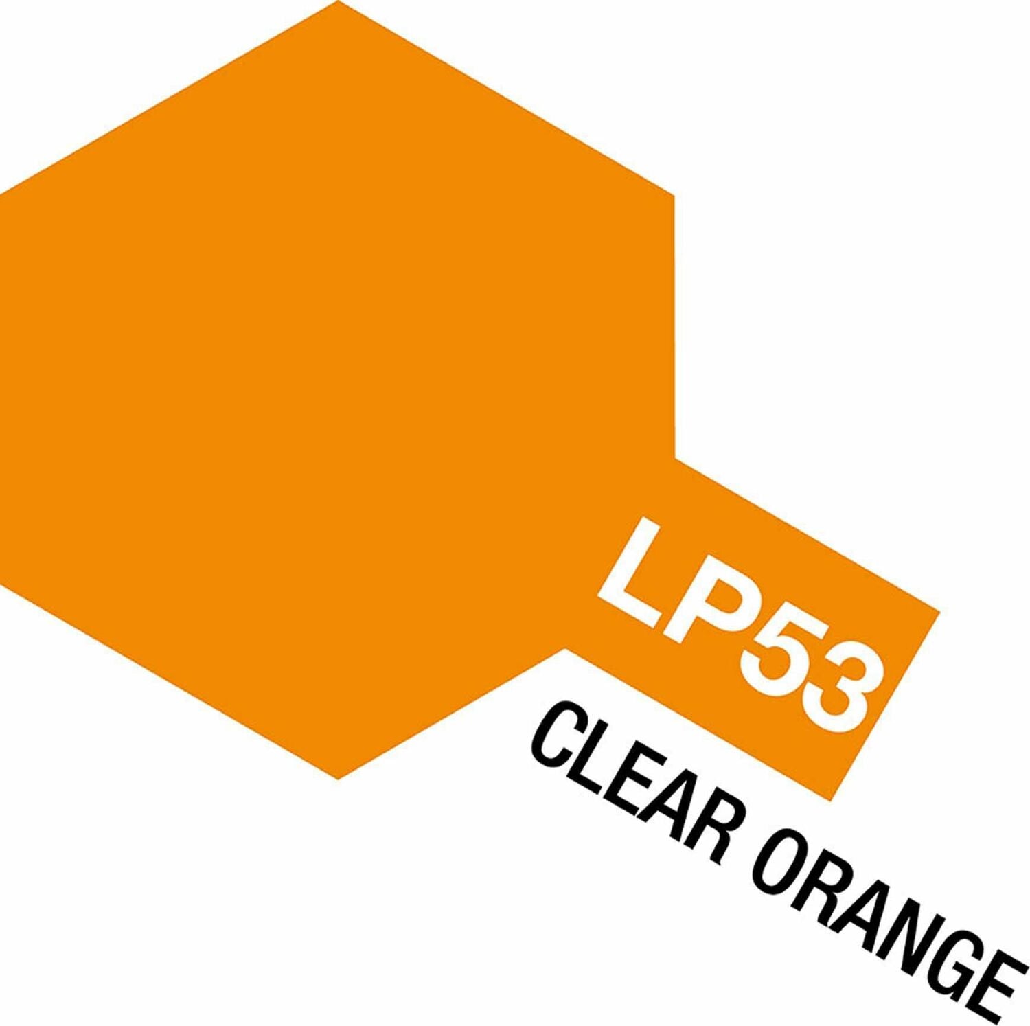 Lacquer Paint, LP-53 Clear Orange, 10 mL
