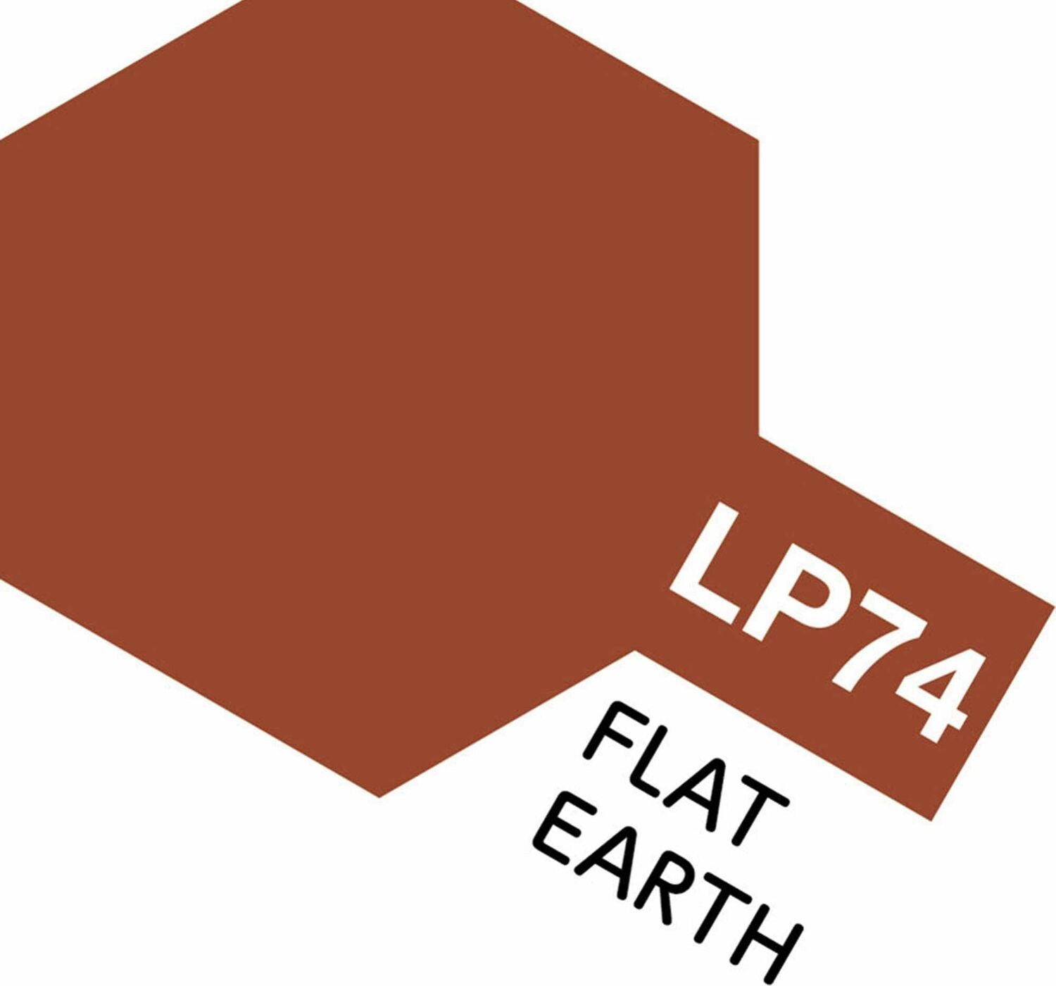 LP-74 Lacquer Paint, Flat Earth, 10 mL