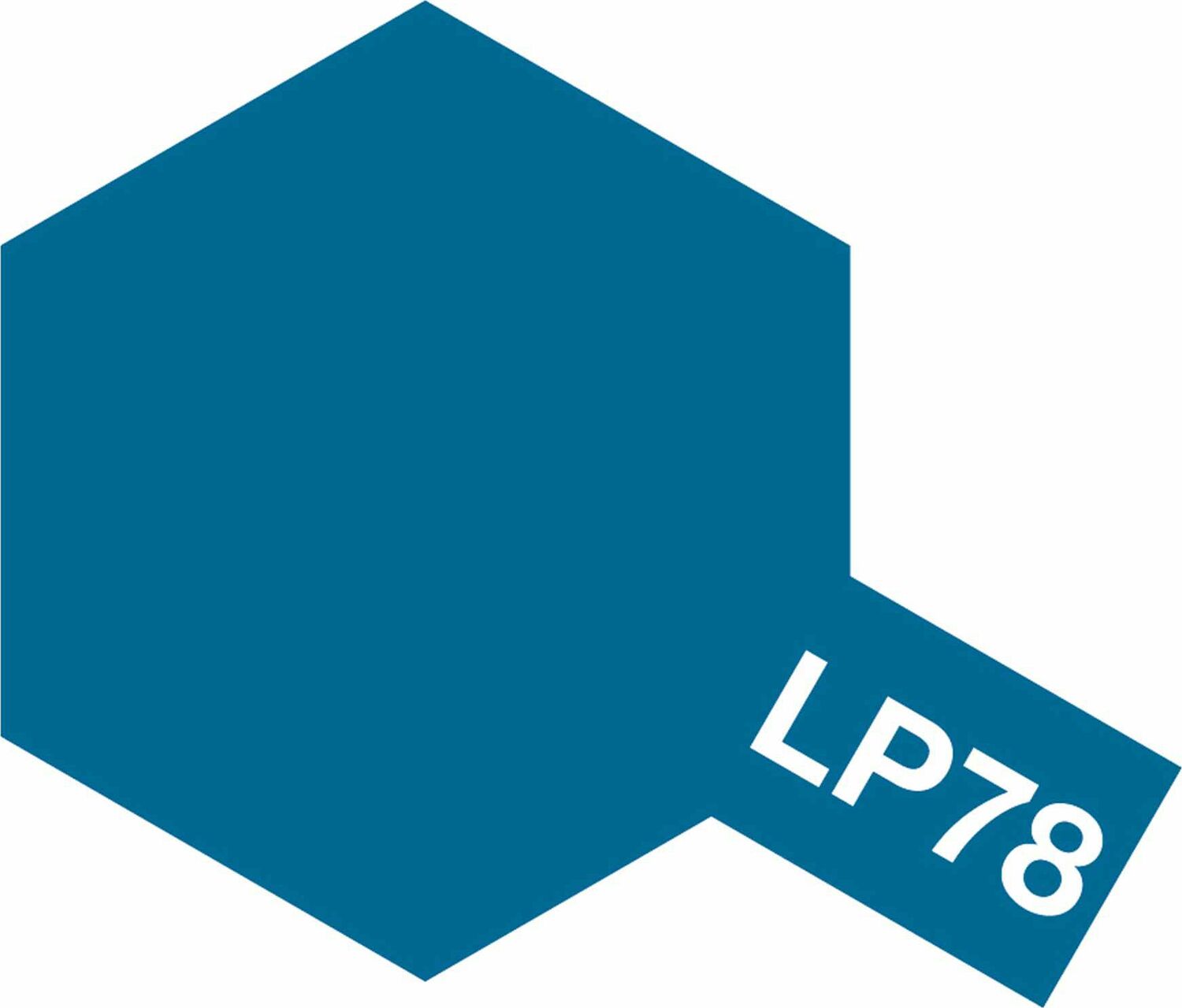 Lacquer Paint LP-78 Flat Blue