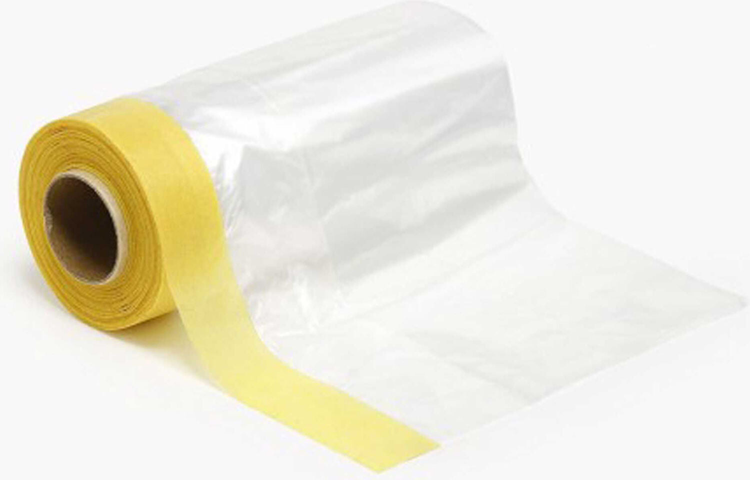 Masking Tape with Plastic Sheeting, 150mm