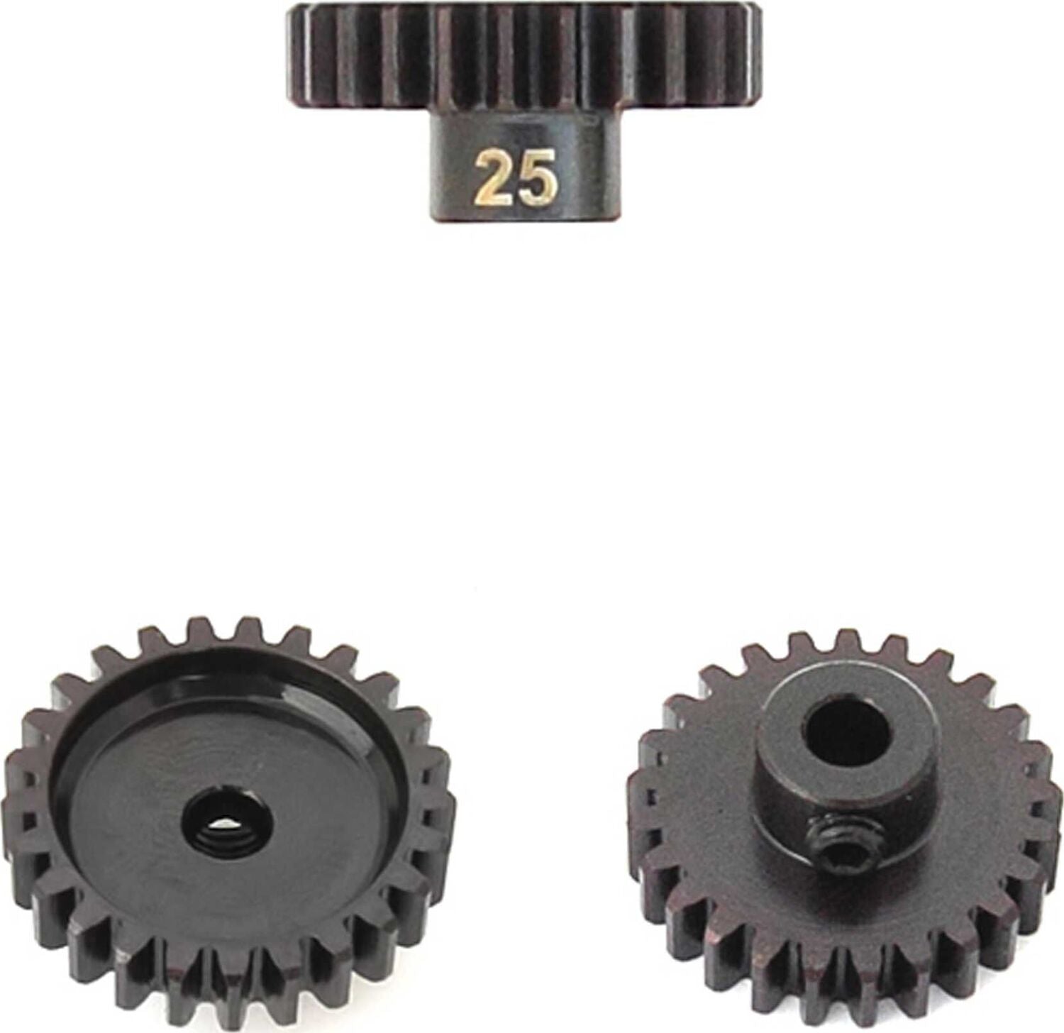 M5 Pinion Gear, 25T, MOD1, 5mm Bore, M5 Set Screw