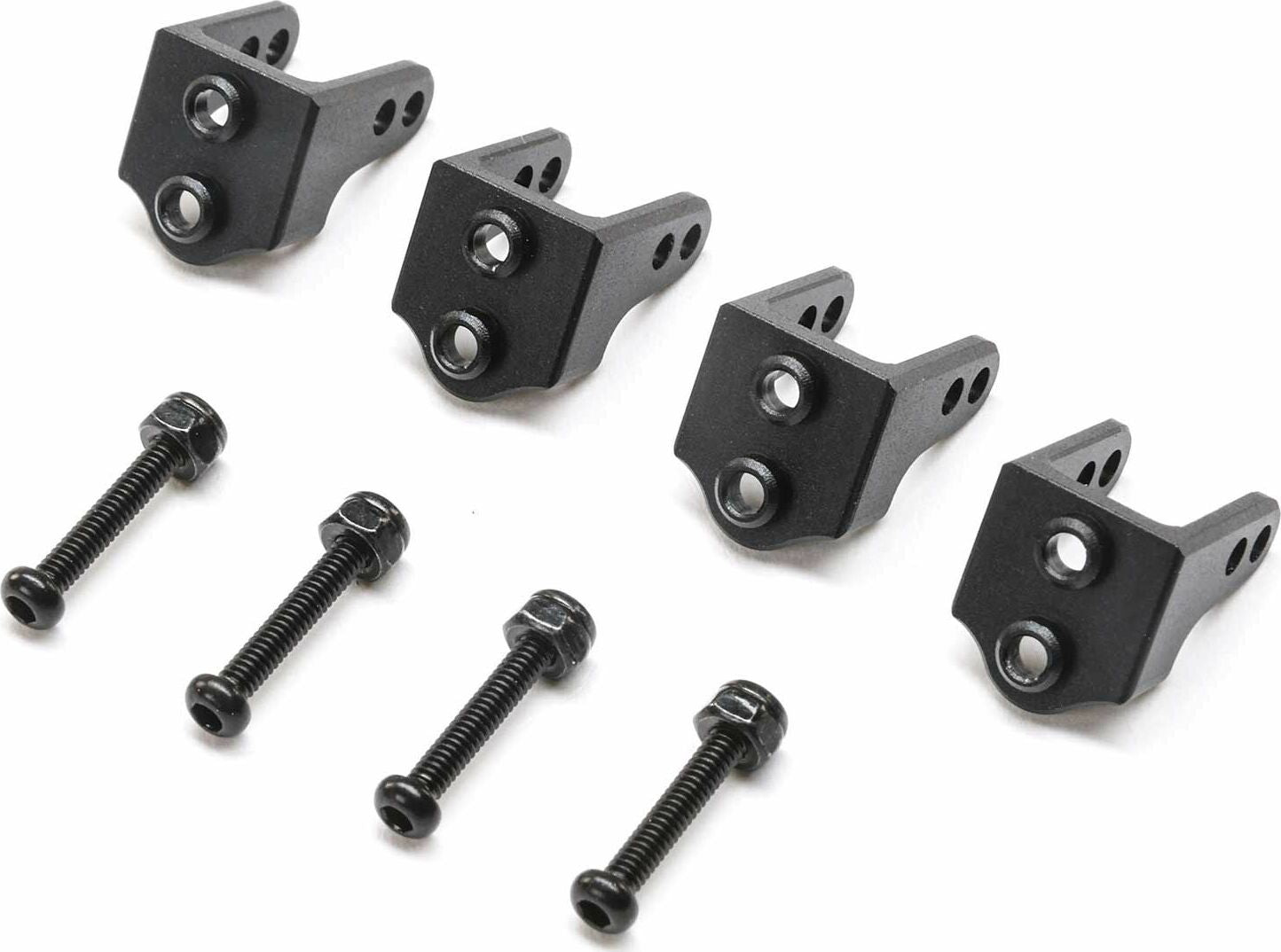 Aluminum Upper Shock Mount, Black: Mini LMT (4)