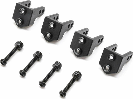 Aluminum Upper Shock Mount, Black: Mini LMT (4)
