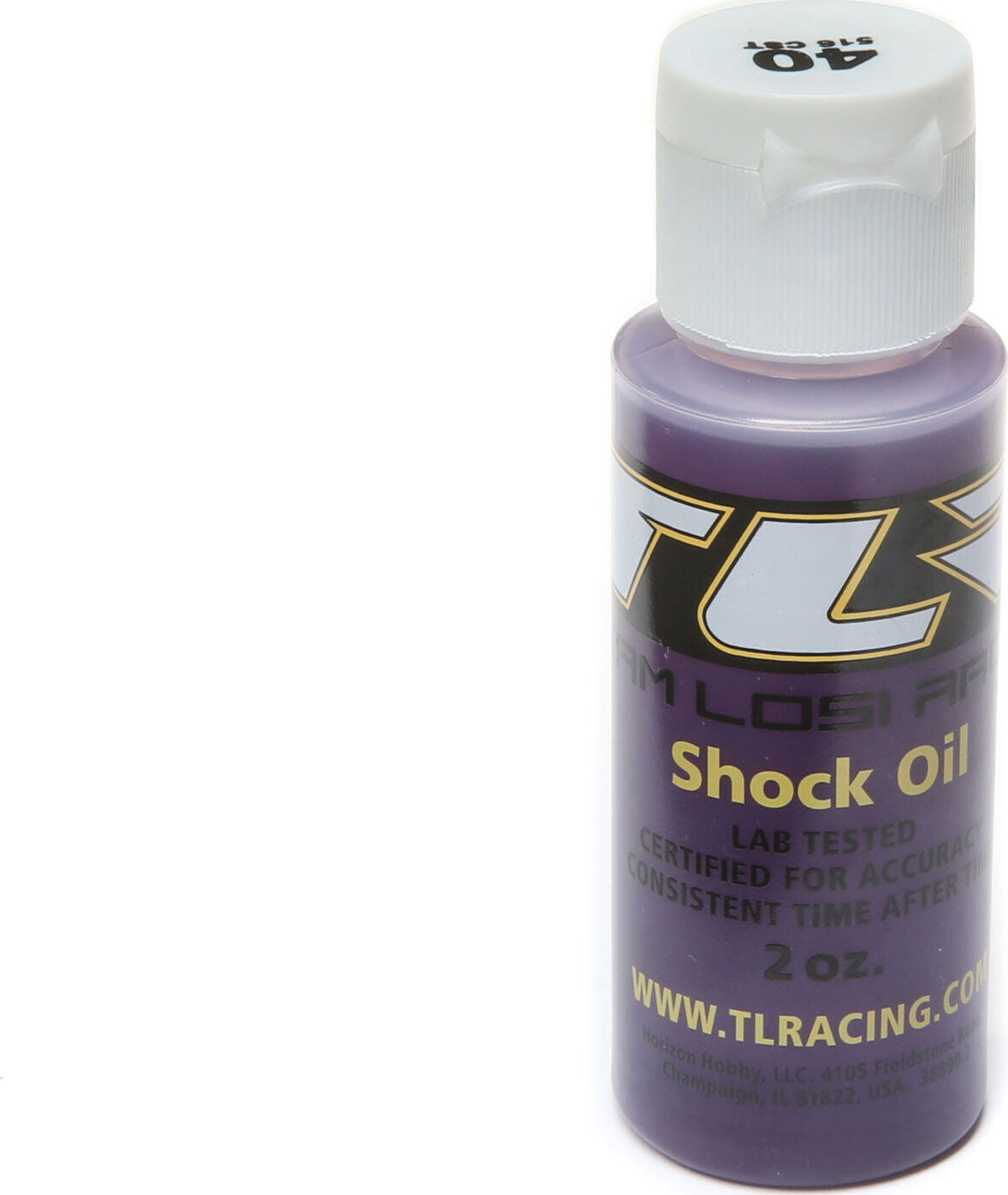 Silicone Shock Oil, 40WT, 516CST, 2oz