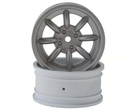 HPI Sport 3 BMW 2002 Turbo FS-15 Sport 8-Spoke 26mm Wheels (Silver) (2) (6mm Offset)