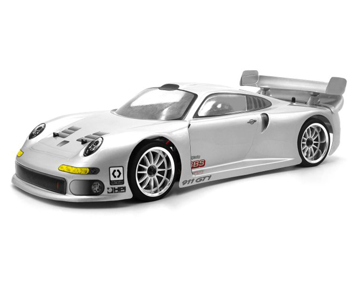 HPI 1/10 Porsche 911 GT1 Polycarbonate 200mm Touring Car Body (Clear)