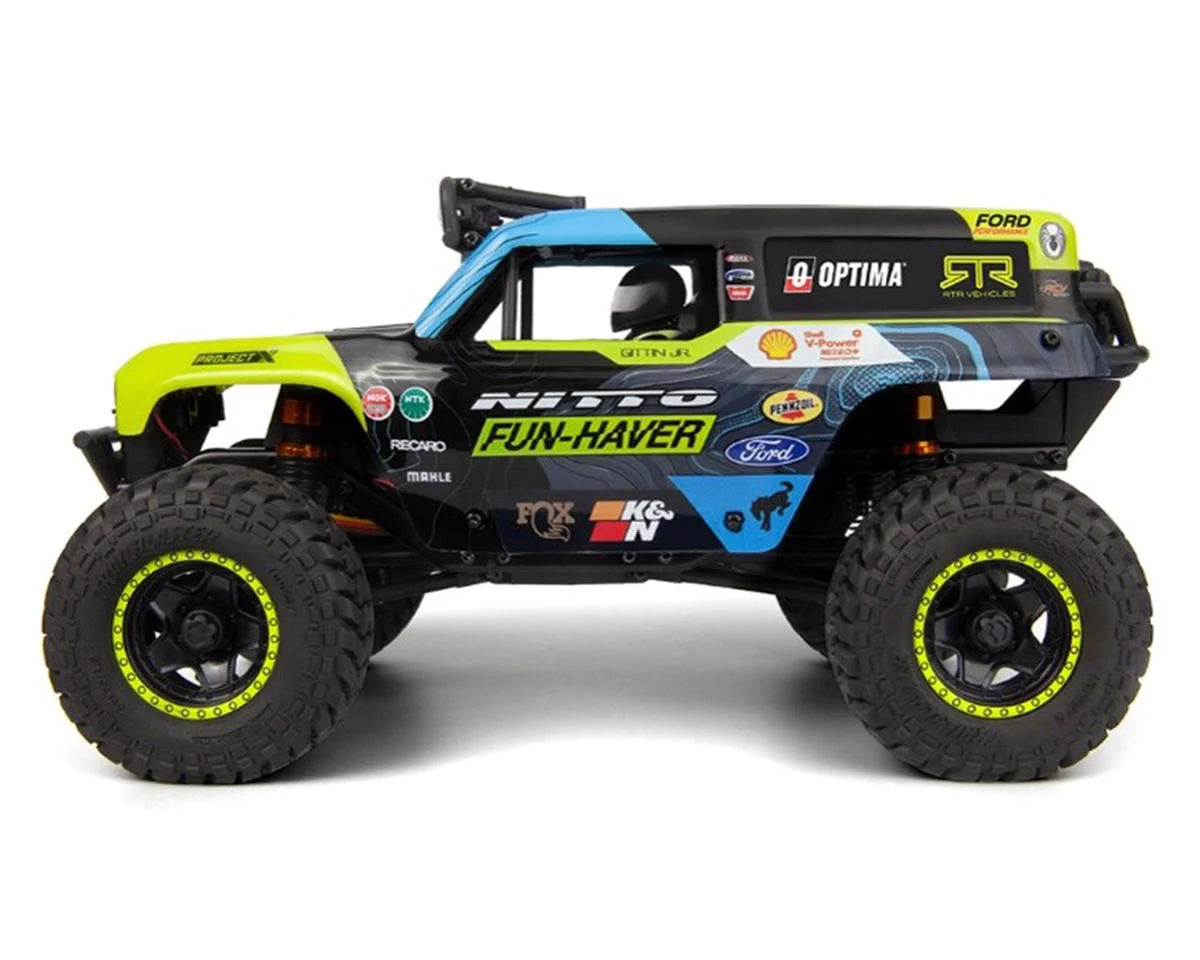 HPI Venture18 U4 Flux Brushless Ford Bronco 4400 1/18 RTR 4WD (VGJR)