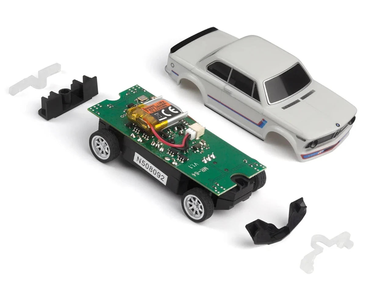 HPI Nano-TTR BMW 2002 Turbo 1/64 RTR Electric 2WD Micro Touring RC Car (White)