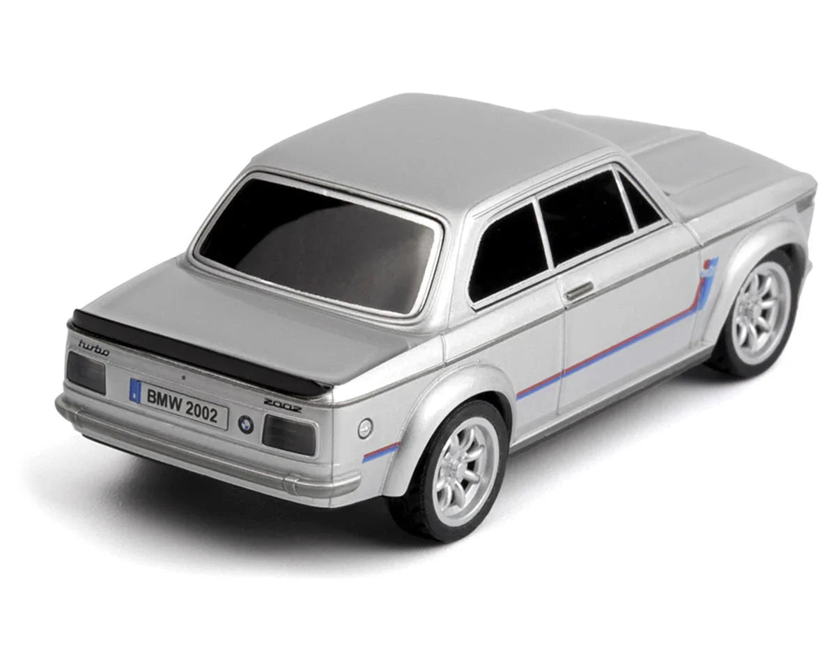 HPI Nano-TTR BMW 2002 Turbo 1/64 RTR Electric 2WD Micro Touring RC Car (Silver)