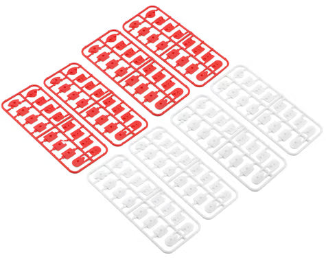 HPI Nano-TTR Interlocking Curb Set (Red/White)