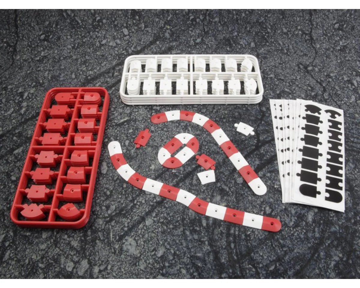 HPI Nano-TTR Interlocking Curb Set (Red/White)