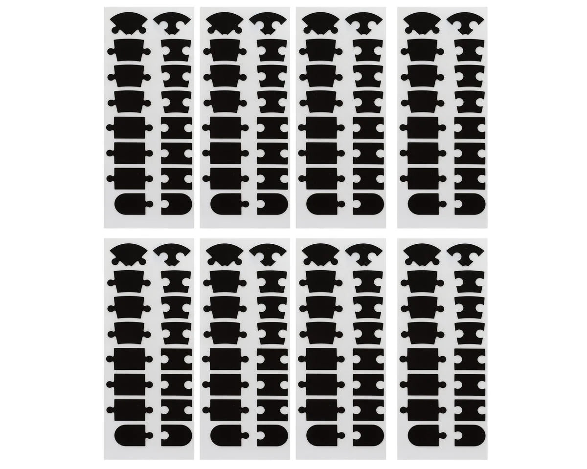 HPI Nano-TTR Interlocking Curb Set (Black/Yellow)