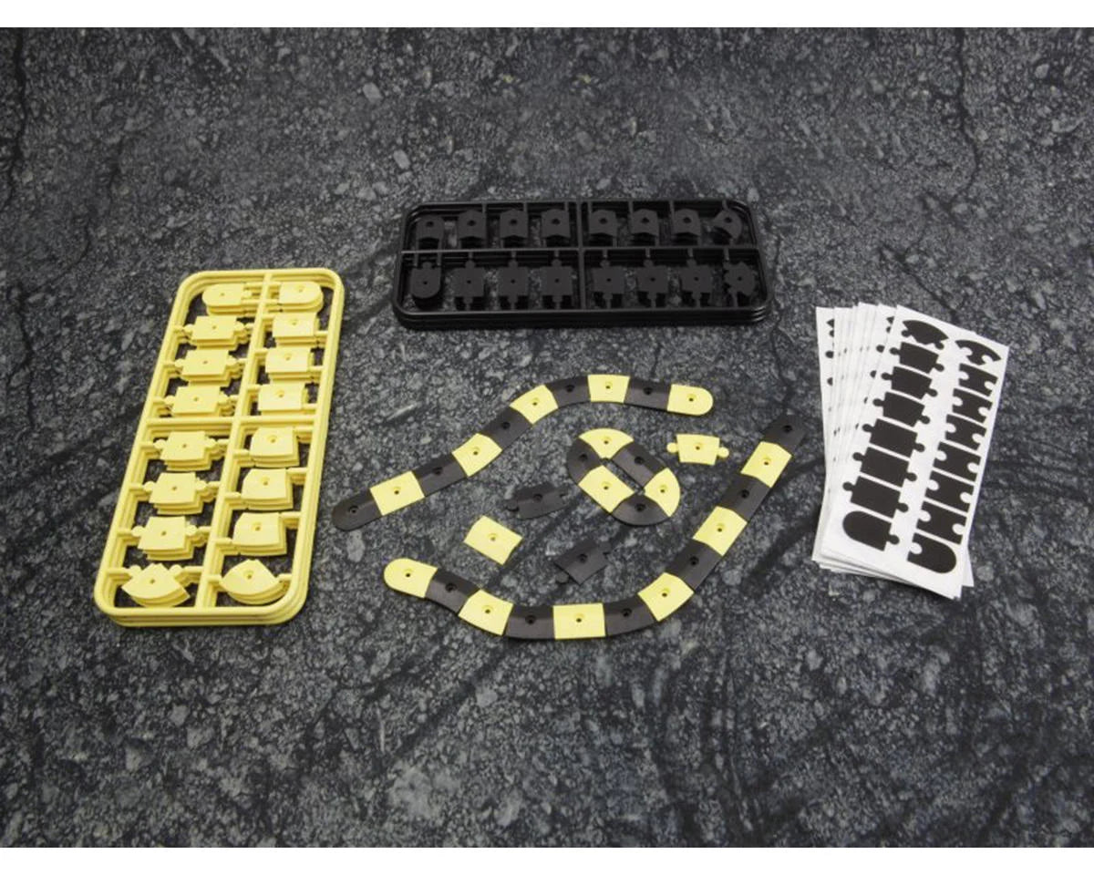 HPI Nano-TTR Interlocking Curb Set (Black/Yellow)