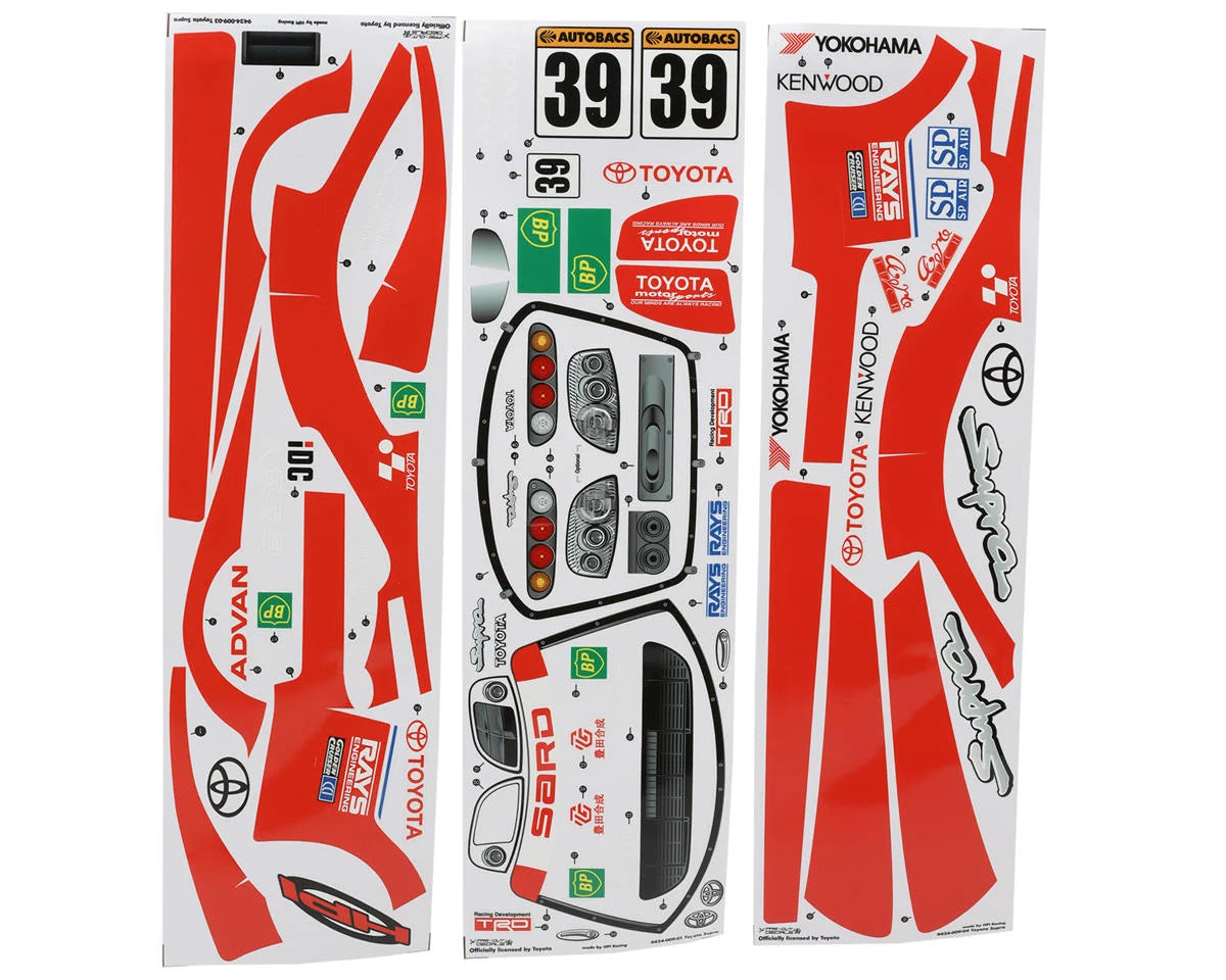 HPI 1/10 Toyota Supra Polycarbonate Touring Car Body (Clear) (200mm)
