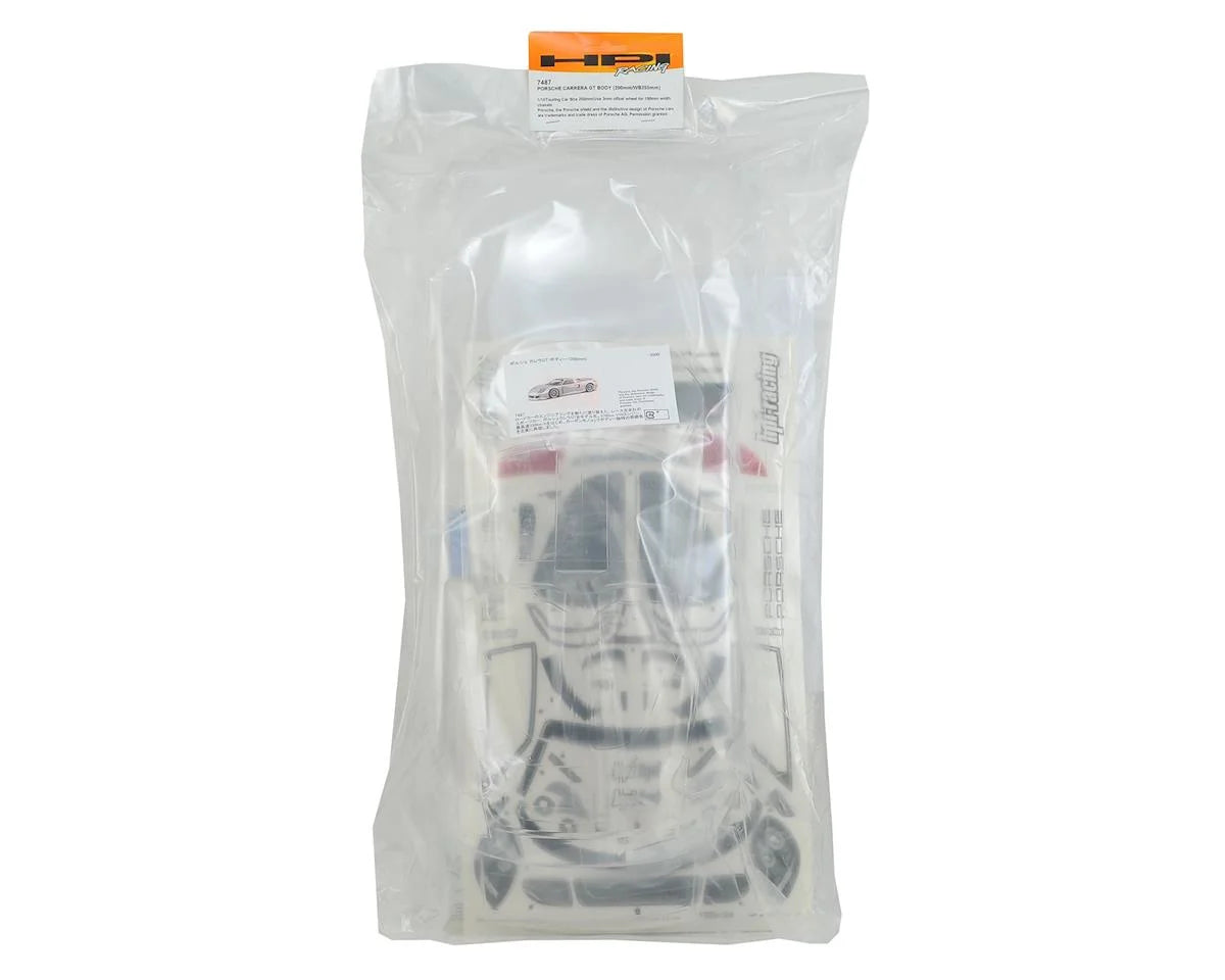 HPI Porsche Carrera GT 200mm Body (Clear)