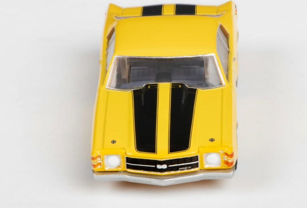 1971 Chevelle 454 - Yellow HO Scale Slot Car