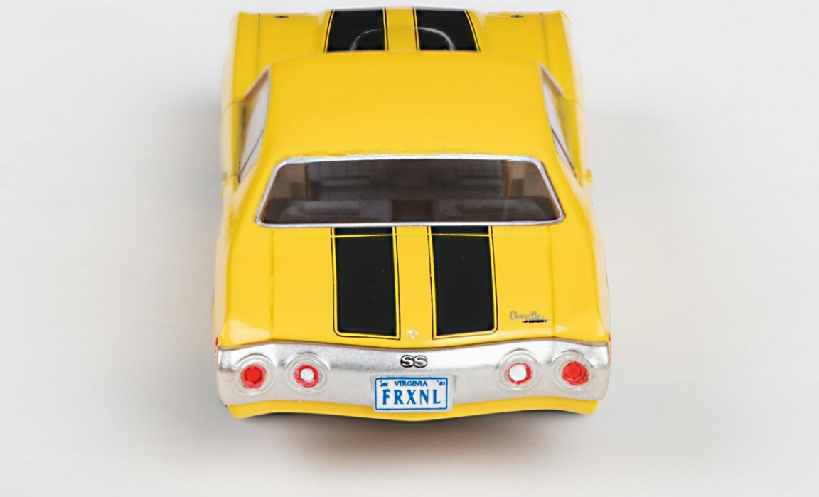1971 Chevelle 454 - Yellow HO Scale Slot Car