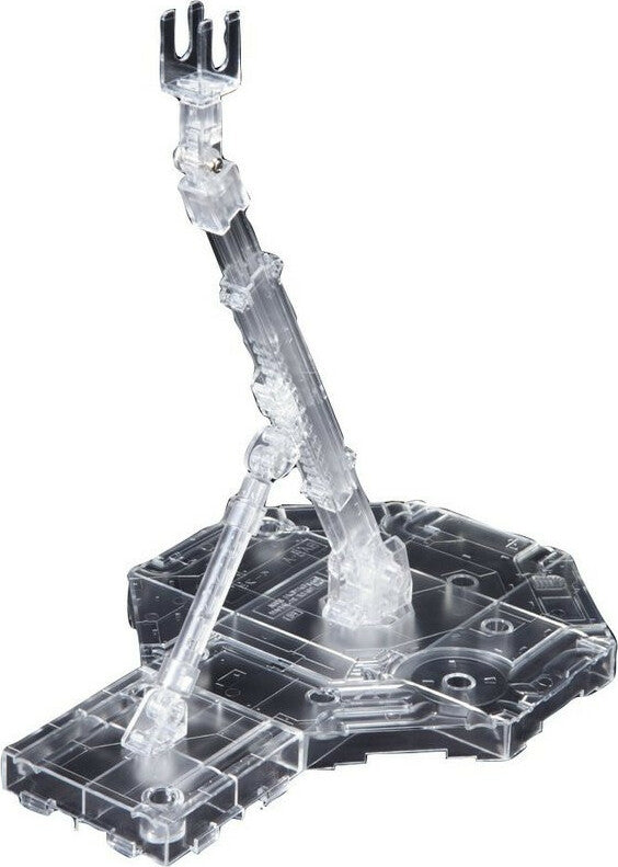 Clear Action Base 1 Display Stand for 1/100 Scale Models