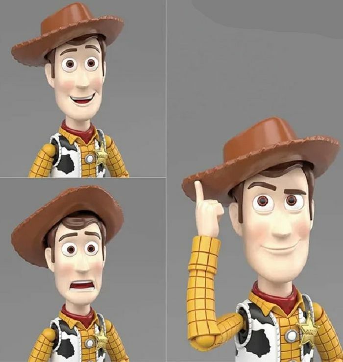 Woody "Toy Story". Bandai Cinema-Rise Standard
