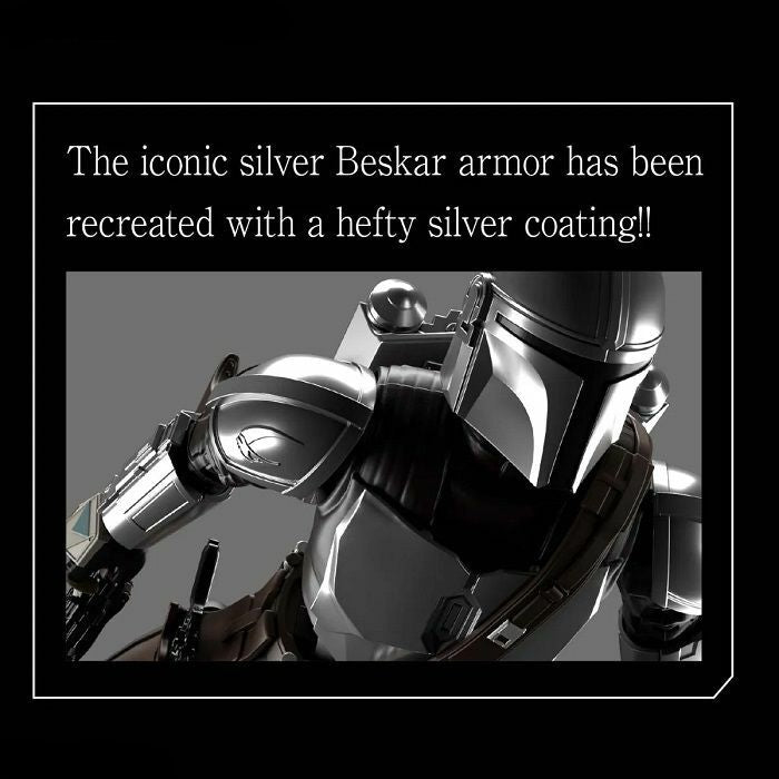 Mandalorian Beskar Armor (Silver Coating Ver.), "The