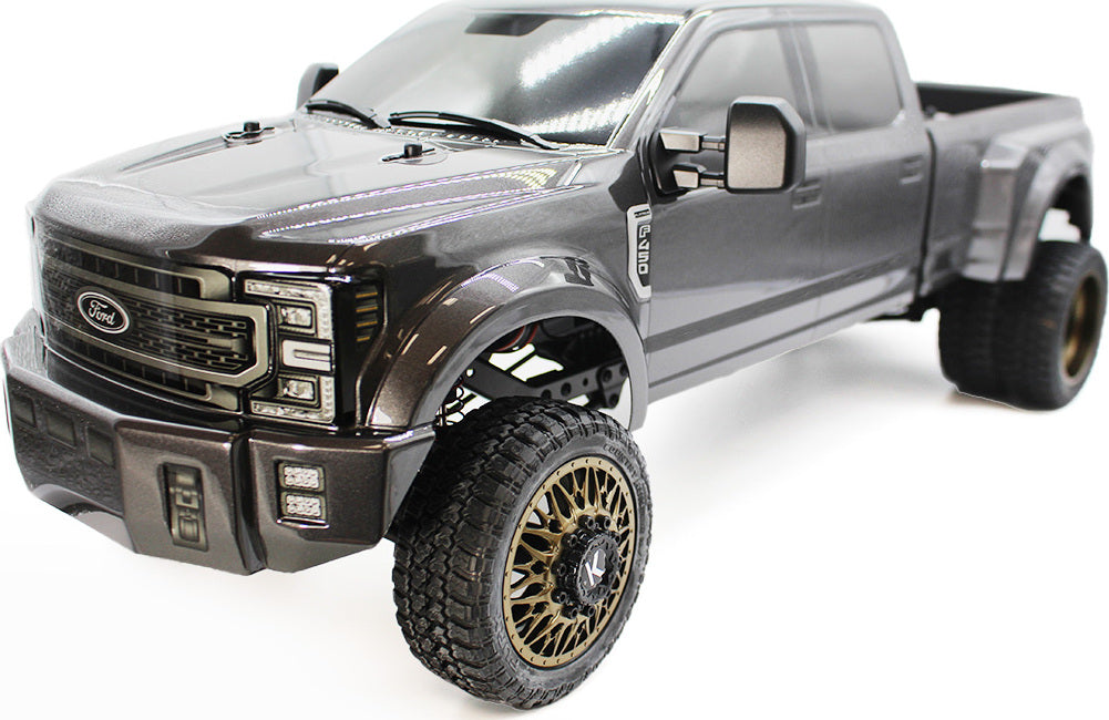 Ford F450 KG1 Edition 1/10 4WD RTR, Grey Titanium