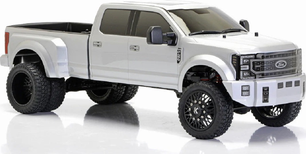 Ford F450 KG1 Edition 1/10 4WD RTR, Silver Mercury