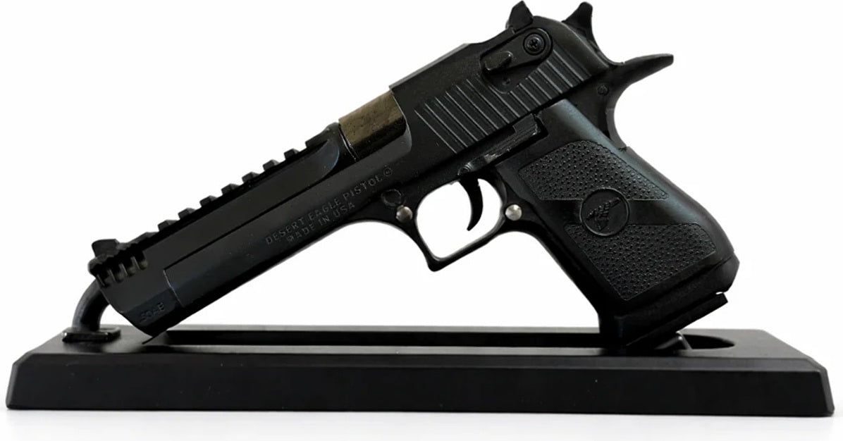 Miniature 1:2.5 Scale Desert Eagle, Black Model