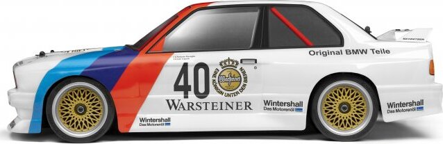 BMW E30 Warsteiner Printed Body (200mm)