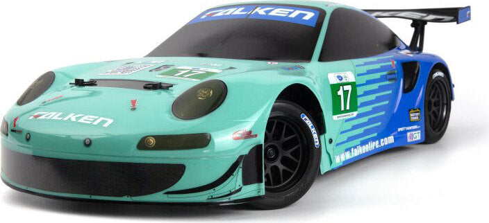 Porsche 911 GT3 RSR Falken Painted Body (206mm/210mm)