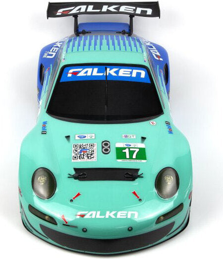 Porsche 911 GT3 RSR Falken Painted Body (206mm/210mm)