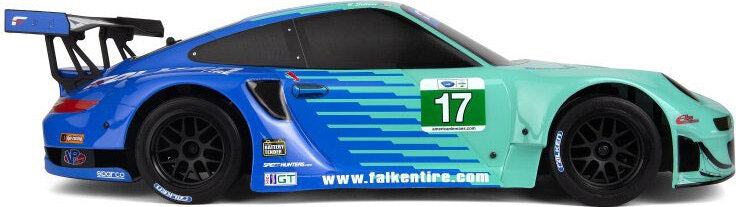 Porsche 911 GT3 RSR Falken Painted Body (206mm/210mm)