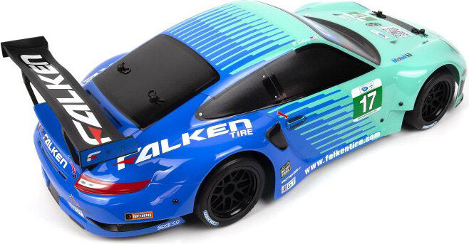 Porsche 911 GT3 RSR Falken Painted Body (206mm/210mm)