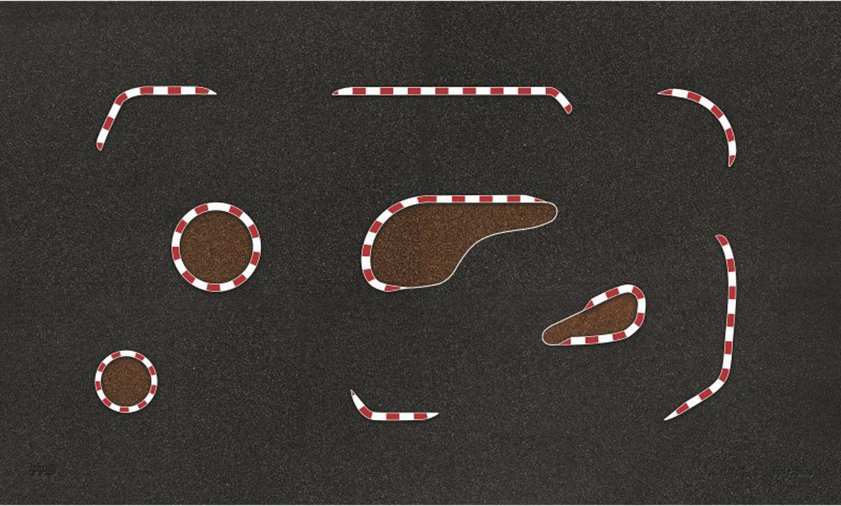 nano-TTR Track Mat 1500x900mm - Creator #1