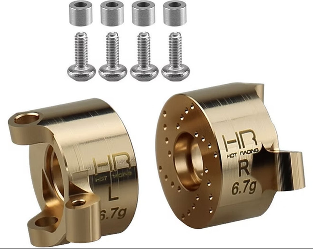Brass Front Steering Block, SCX30
