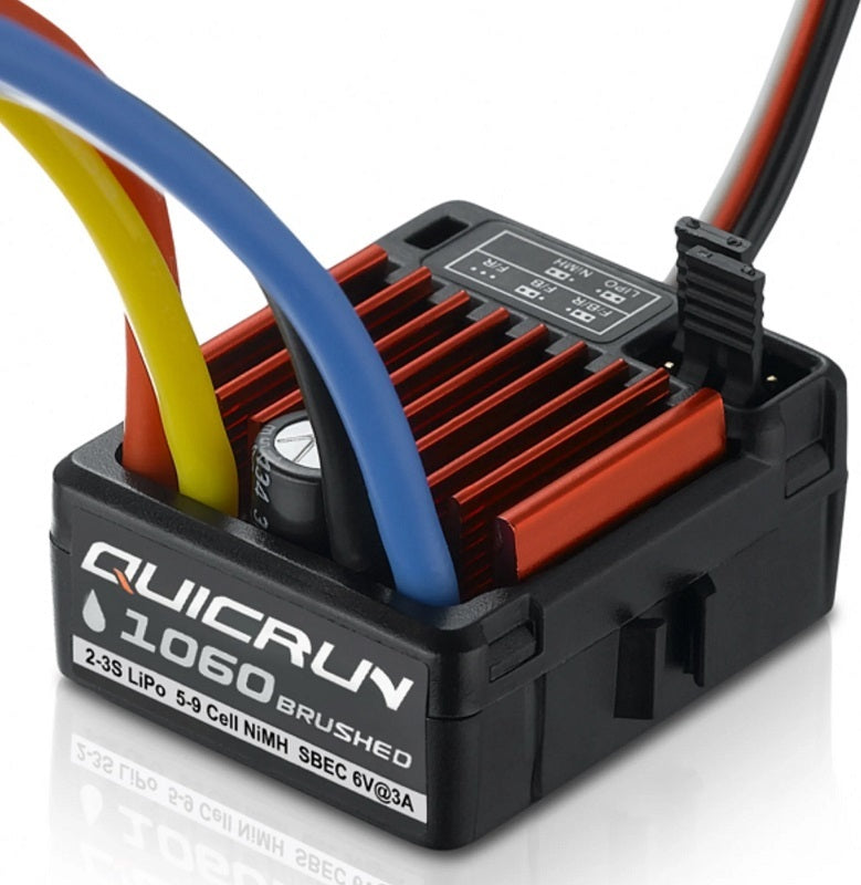 QuicRun 1060 Brushed ESC SBEC T Plug (2-3S)