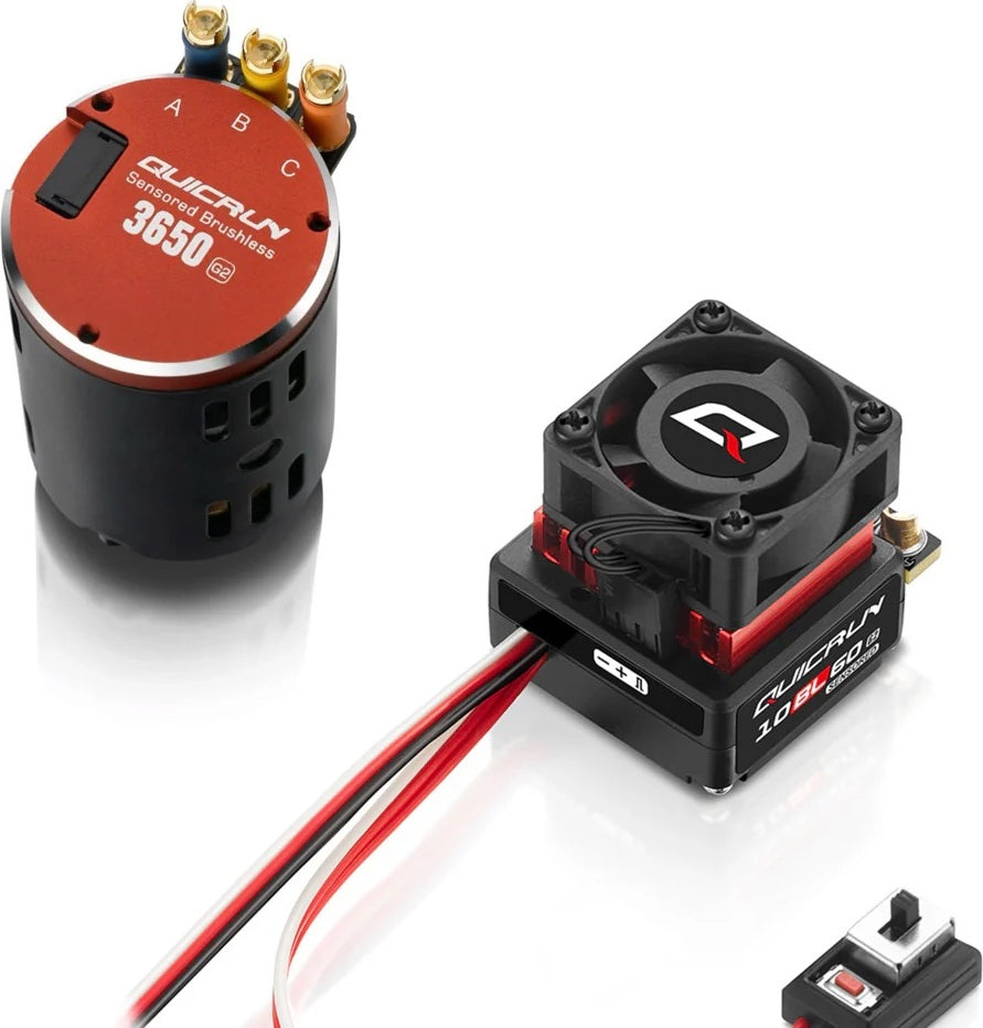 Quicrun 10BL60 SD G2 ESC & QR3650 SD 13.5T G2 Motor Combo