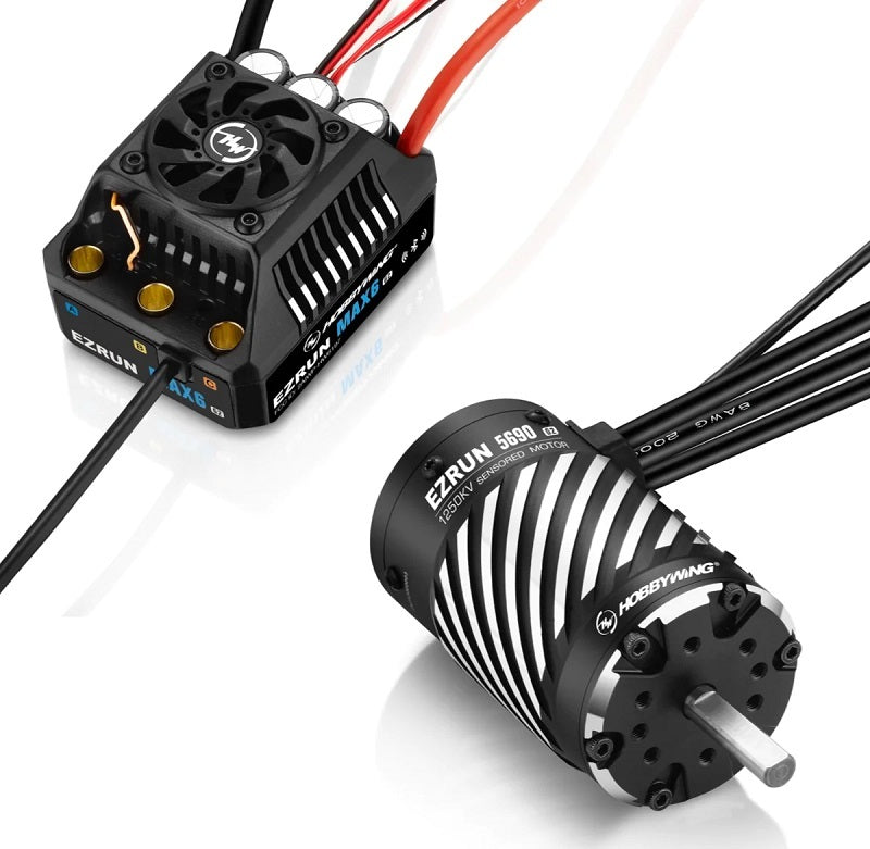 Ezrun MAX6 G2 5690SD 1250KV Motor Combo