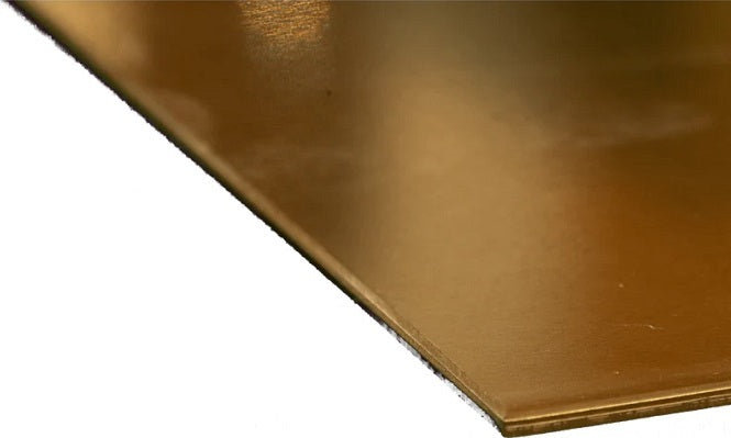 Copper Sheet: 0.025" Thick x 6" Wide x 12" Long