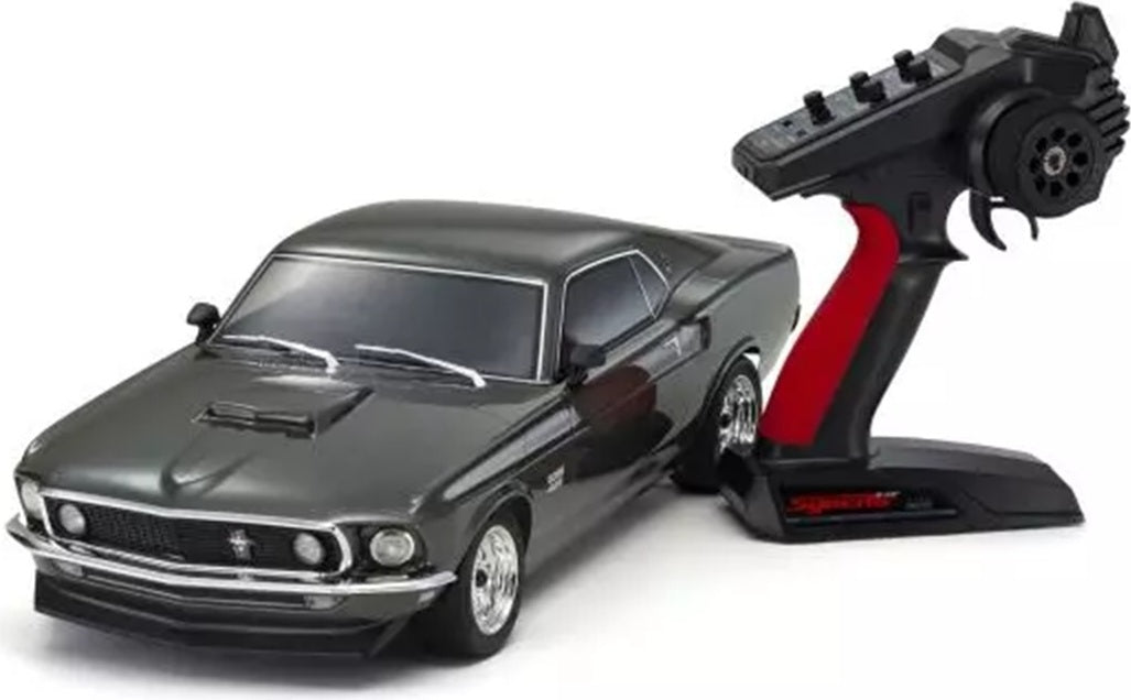1:10 EP 4WD 1969 Ford Mustang Boss 429 Black Jade Readyset