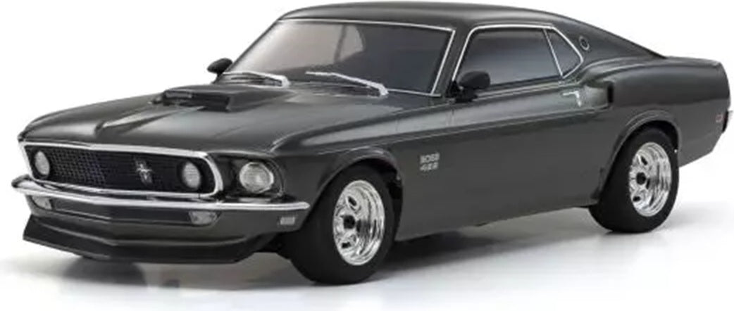 1:10 EP 4WD 1969 Ford Mustang Boss 429 Black Jade Readyset